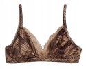 Biustonosz INTIMISSIMI miękki biustonosz kratka 75B NOWY Biustonosz INTIMISSIMI miękki biustonosz kratka 75B NOWY