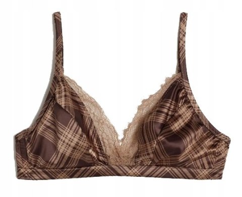 Biustonosz INTIMISSIMI miękki biustonosz kratka 75B NOWY Biustonosz INTIMISSIMI miękki biustonosz kratka 75B NOWY