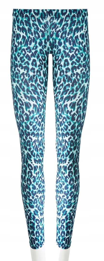 Legginsy Calzedonia włoskie cętki animal print s/m NOWE Legginsy Calzedonia włoskie cętki animal print s/m NOWE