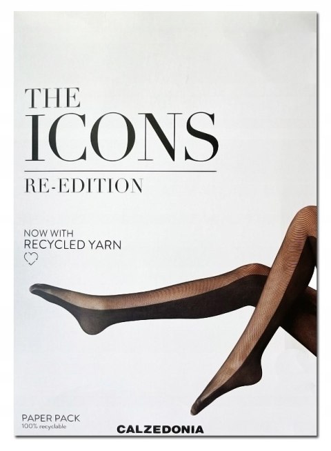 NOWE Calzedonia czarne rajstopy THE ICONS s/m NOWE Calzedonia czarne rajstopy THE ICONS s/m