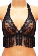 Biustonosz INTIMISSIMI frędzle czarny biustonosz 85B Biustonosz INTIMISSIMI frędzle czarny biustonosz 85B