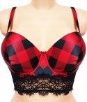 Biustonosz INTIMISSIMI sofia tartan biustonosz 75B NOWY