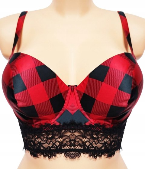 Biustonosz INTIMISSIMI sofia tartan biustonosz 75B NOWY Biustonosz INTIMISSIMI sofia tartan biustonosz 75B NOWY