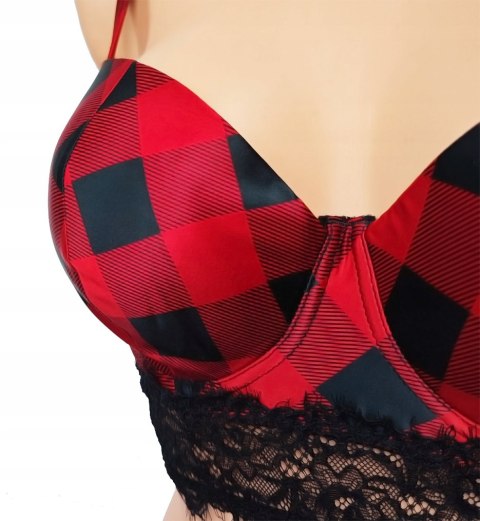 Biustonosz INTIMISSIMI sofia tartan biustonosz 75B NOWY Biustonosz INTIMISSIMI sofia tartan biustonosz 75B NOWY