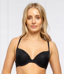 Biustonosz Wonderbra stanik usztywniany czarny 65F NOWY