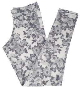 Legginsy Calzedonia legginsy kwiaty S 36 Nowe