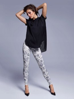 Legginsy Calzedonia legginsy kwiaty S 36 Nowe