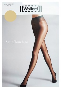 WOLFORD satin touch 20 rajstopy beżowe XS (34/36) NOWE