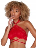 BOUX AVENUE biustonosz czerwony koronkowy biustonosz 75C BOUX AVENUE biustonosz czerwony koronkowy biustonosz 75C