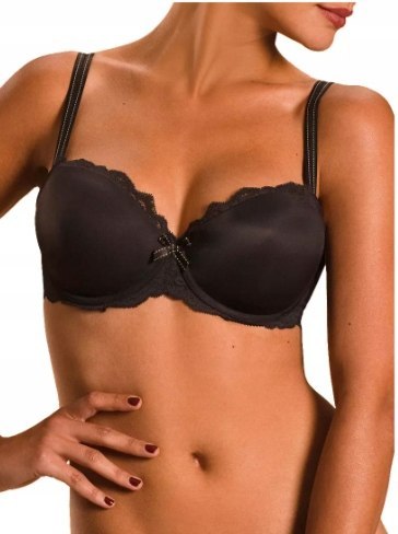 Biustonosz Chantelle czarny spacer biustonosz 70C Biustonosz Chantelle czarny spacer biustonosz 70C