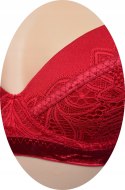 Biustonosz TEZENIS INTIMISSIMi czerwony biustonosz 80B NOWY Biustonosz TEZENIS INTIMISSIMi czerwony biustonosz 80B NOWY