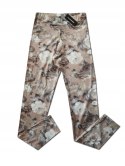 Legginsy Calzedonia zamszowe legginsy kwiaty M Legginsy Calzedonia zamszowe legginsy kwiaty M