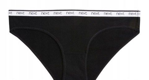 Majtki NEXT czarne majtki damskie figi XL 42 Majtki NEXT czarne majtki damskie figi XL 42