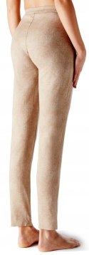 NOWE Calzedonia legginsy tregginsy zamszowe beż S NOWE Calzedonia legginsy tregginsy zamszowe beż S