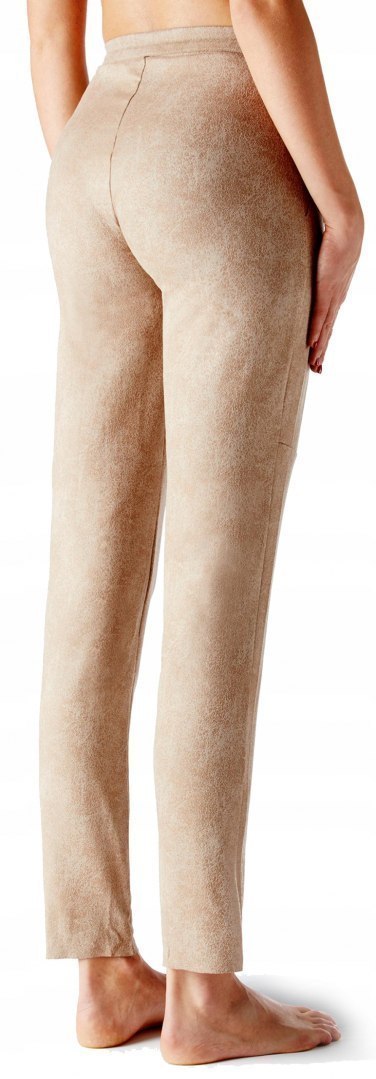 NOWE Calzedonia legginsy tregginsy zamszowe beż S NOWE Calzedonia legginsy tregginsy zamszowe beż S