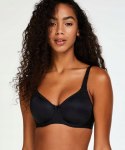 NOWY Hunkemoller usztywniany czarny biustonosz 95E