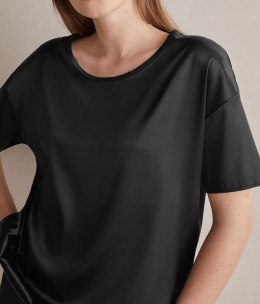 NOWY INTIMISSIMI jedwab czarna top bluzka S