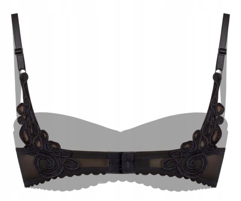Wonderbra luxe czarny biustonosz 70G stanik nowy Wonderbra luxe czarny biustonosz 70G stanik nowy