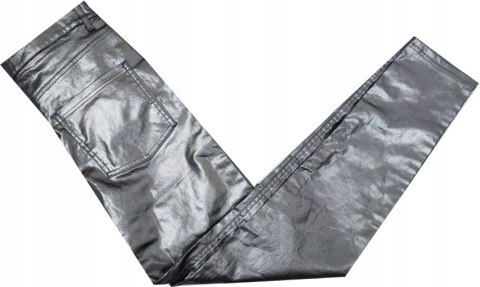 Legginsy Calzedonia efekt jeans malowany srebrem legginsy eco a Nowe XS Legginsy Calzedonia efekt jeans malowany srebrem legginsy eco a Nowe XS
