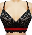 NOWY TEZENIS czarny bez fiszbin biustonosz 85B NOWY TEZENIS czarny bez fiszbin biustonosz 85B