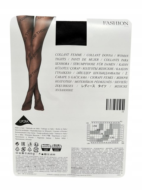 Rajstopy Calzedonia wzór czarne s/m t 1/2 Nowe Rajstopy Calzedonia wzór czarne s/m t 1/2 Nowe