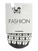 Rajstopy Calzedonia wzór kabaretki ażur czarne S Nowe Rajstopy Calzedonia wzór kabaretki ażur czarne S Nowe