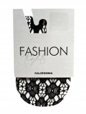 Rajstopy Calzedonia wzór kabaretki ażur czarne s/M Nowe Rajstopy Calzedonia wzór kabaretki ażur czarne s/M Nowe
