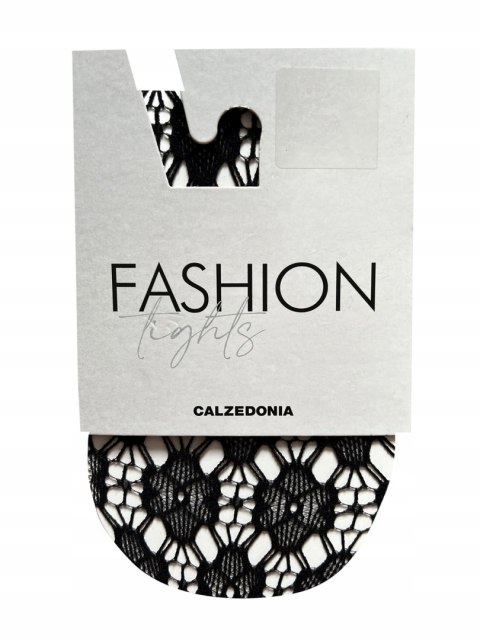 Rajstopy Calzedonia wzór kabaretki ażur czarne s/M Nowe Rajstopy Calzedonia wzór kabaretki ażur czarne s/M Nowe
