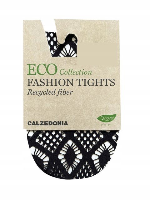 Rajstopy Calzedonia wzór kabaretki ażur czarne s/M Nowe Rajstopy Calzedonia wzór kabaretki ażur czarne s/M Nowe