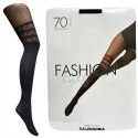 Rajstopy Calzedonia wzór zakolanówki cętki czarne s/M Nowe Rajstopy Calzedonia wzór zakolanówki cętki czarne s/M Nowe
